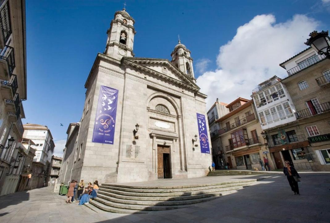 Alojate En El Corazon De Vigo Lägenhet Exteriör bild